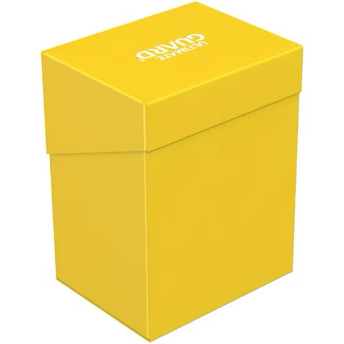 Deckbox Case - Farbe: Yellow , für 80+ Karten - Ultimate Guard CoolUp Cards